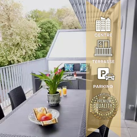 Ferienwohnung Bide Ona - Centre - Terrasse - Parking Bayonne Exterior foto